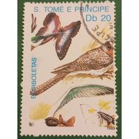 Сан Томе и Принсипи 1989. Бабочки
