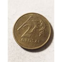 Польша 2 гроша 1998