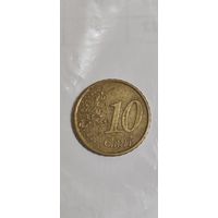 Испания 10 евроцентов 2004
