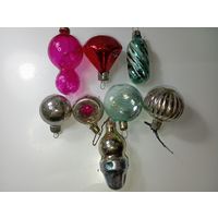 Ёлочные мини игрушки  , СССР .