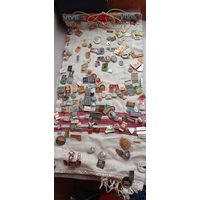 БОЛЬШОЙ ЛОТ ЗНАЧКОВ РАЗНЫЕ ТЕМЫ  .  Распродажа Коллекции !!! . Экспресс  Аукцион с рубля без МПЦ   .Много лотов в продаже .