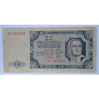 20 злотых 1948г, с 1 рубля (распродажа коллекции).