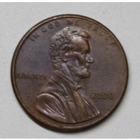 США, 1цент, 2000 год