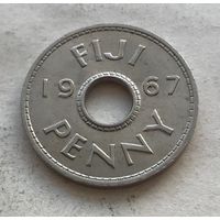 Фиджи 1 пенни 1967 Елизавета II