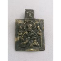 Икона Николай Чудотворец, торги с Рубля