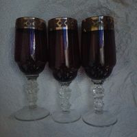 Рюмки с позолотой цена за шт