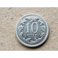 Польша 10 грошей, 2020г. (Н)