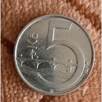 Чехия 5 крон 2002 г.