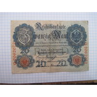 20 марок 1914 г с рубля!