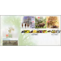 Конверт первого дня Беларусь "600 лет заповедности Беловежской пущи" 2009 год