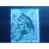 Бельгия 1929 Стандарт, герб  35 сантимов