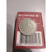 1 дойч марка 1956 г. Германия (D)