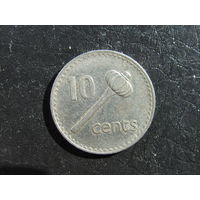 Фиджи.10 центов.1990. С 20 копеек. Распродажа коллекции. Смотрите другие лоты.