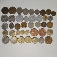 Монеты мира 40 шт.