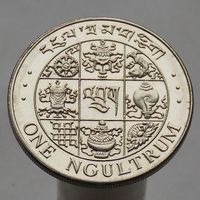 Бутан 1 нгултрум 1979  28 mm