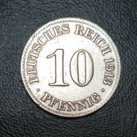 10 пфеннигов 1913 A Германия
