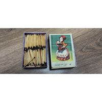 Большой коробок спичек "Дымковская игрушка"