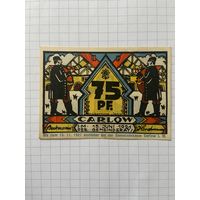 75 пфеннингов (нотгельды) 1921 г. Германия.