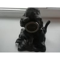 Часы касли, медведь на пне, исправны