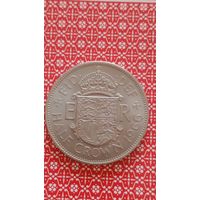 Великобритания 1/2, пол кроны 1966