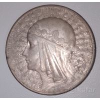 10 злотых Польша 1932 г. ЯДВИГА-КОРОЛЕВА