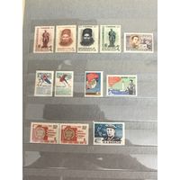 Лот чистых марок СССР 1964 год