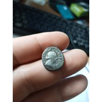 16 Римская империя Фаустина младшая денарий серебро