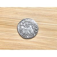 Полугрош Александра Ягеллончика 1491-1506 прочекан