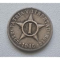 Куба 1 сентаво, 1946  5-1-38
