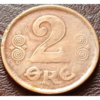 Дания 2 эре, 1920   ( 2-3-8 )