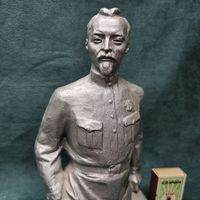 Старт с 1 Рубля !!! статуэтка Дзержинский Держинский Бюст металл Силумин 23см железный Феликс НКВД КГБ МВД  !!!