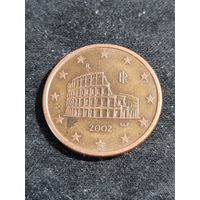 Италия 5 евроцентов 2002