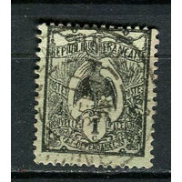 Французские колонии - Новая Каледония - 1905 - Птица 1С - [Mi.85] - 1 марка. Гашеная.  (Лот 16HN)-T2P16