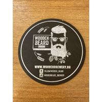 Подставка под пиво пивоварни Wooden Beard Brewery /Россия/ No 5