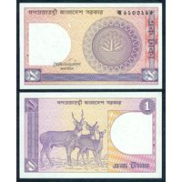 Бангладеш 1 така 1982-1993 год, UNC