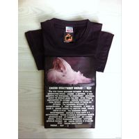 - АВТОР-МАЙКА с рифмой СМЕНИ ПЛАСТИНКУ МИЛАЯ...ИДУ Автограф поэта на своём фото 100 % хлопок 50 р-р