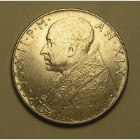 Ватикан 100 Лир 1957 PIUS XII