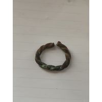 Кольцо старинное ложновитое