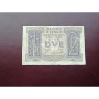 Италия 2 лир  1939