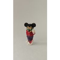 Фигурка Kinder, Micky mit Pilotenjacke из серии "Микки Маус и его друзья" 1989 г