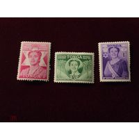 Брит. колония  Тонга. юбилей.  1950 г. металлография.  2 фото.  см. условие.