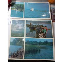 Открытки Виды городов Нарочь ,  с рубля .