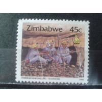 Зимбабве, 1996. Бурение скважин