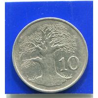 Зимбабве 10 центов 1980