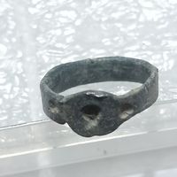 3 старинный кольца из олова