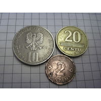 Три монеты/52 с рубля!