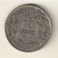 Марокко 10 франк 1947