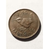 Великобритания 1 фартинг 1946