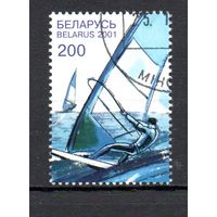 Водные виды спорта Беларусь 2001 год (440) серия из 1 марки