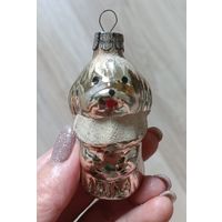 Елочные игрушки, стекло, собака, собачка